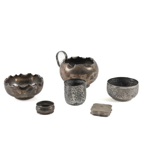 A GROUP OF MOSTLY FOREIGN WARES (6)