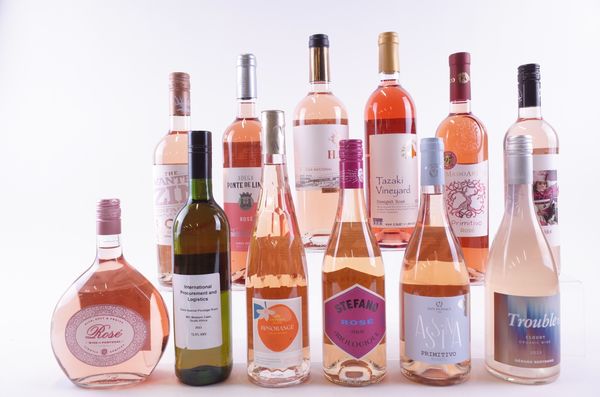 TWELVE BOTTLES ROSÉ WINE