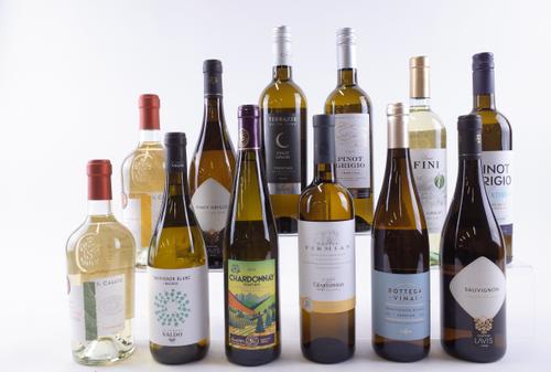 TWELVE BOTTLES ITALIAN WHITE WINE