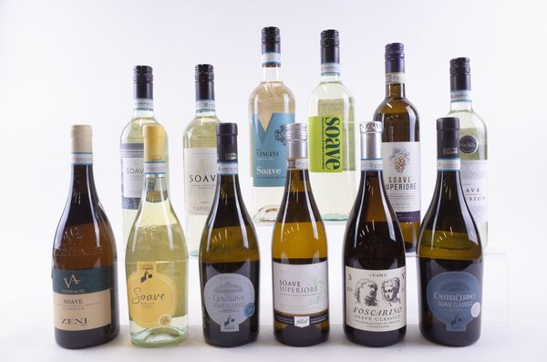 TWELVE BOTTLES SOAVE