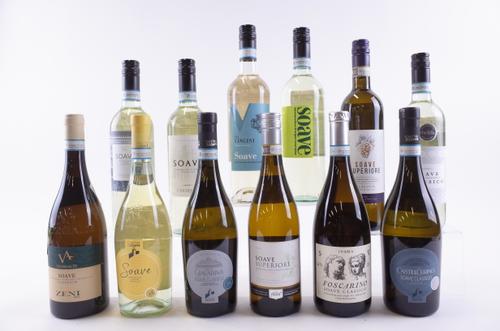 TWELVE BOTTLES SOAVE