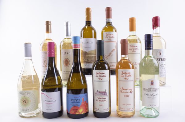 TWELVE BOTTLES ITALIAN WHITE WINE