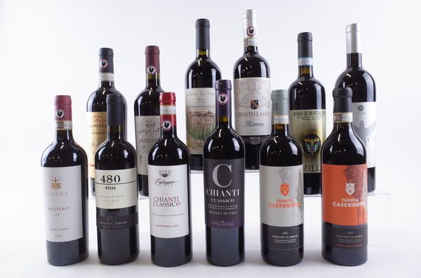 TWELVE BOTTLES ITALIAN RED WINE