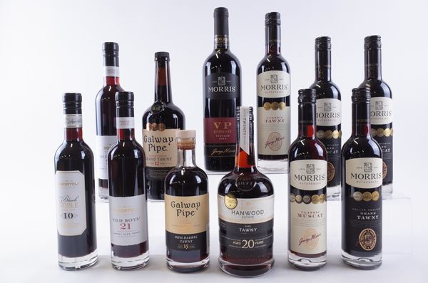 TWELVE BOTTLES PORT AND MUSCAT