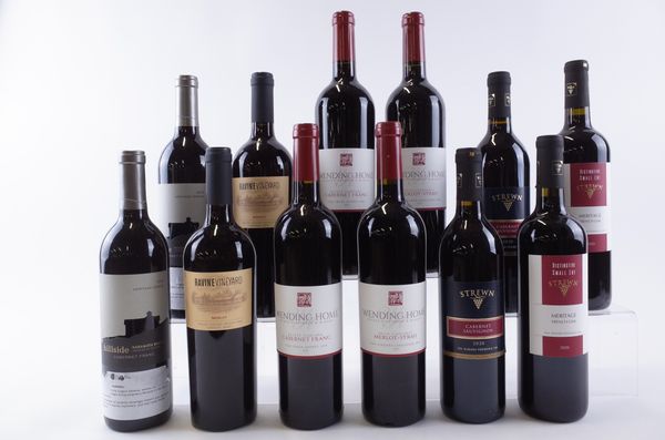 TWELVE BOTTLES CANADIAN RED WINE