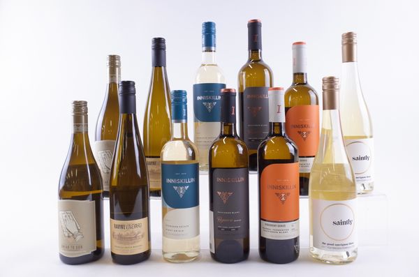 TWELVE BOTTLES CANADIAN WHITE WINE