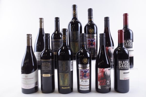 TWELVE BOTTLES CANADIAN RED WINE