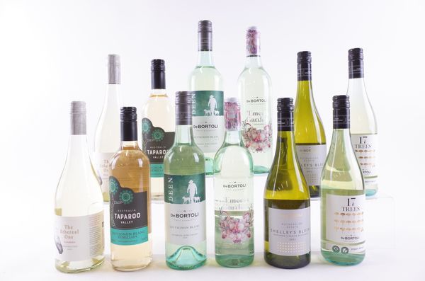 TWELVE BOTTLES AUSTRALIAN WHITE WINE