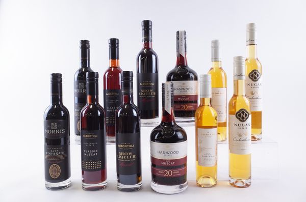 TWELVE BOTTLES AUSTRALIAN DESSERT WINE