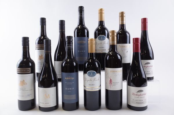 TWELVE BOTTLES AUSTRALIAN RED WINE