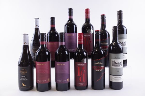 TWELVE BOTTLES AUSTRALIAN RED WINE