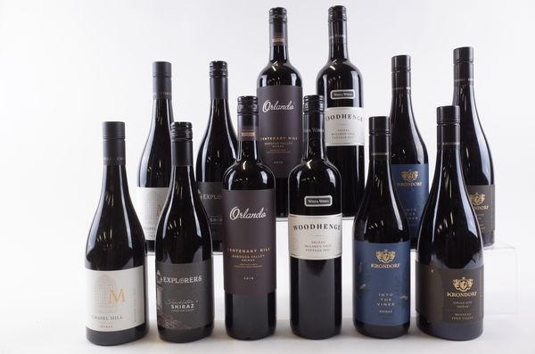 TWELVE BOTTLES AUSTRALIAN SHIRAZ