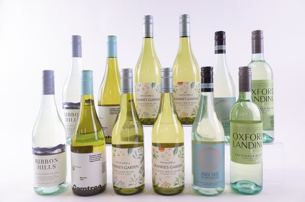 TWELVE BOTTLES AUSTRALIAN WHITE WINE