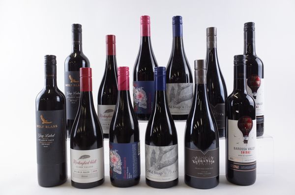 TWELVE BOTTLES AUSTRALIAN RED WINE