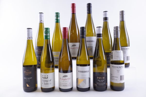 TWELVE BOTTLES AUSTRALIAN RIESLING