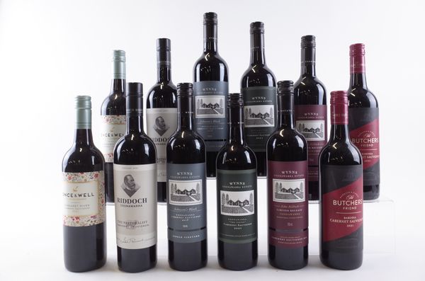 TWELVE BOTTLES AUSTRALIAN CABERNET SAUVIGNON