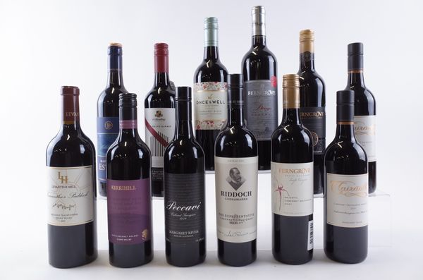 TWELVE BOTTLES AUSTRALIAN RED WINE