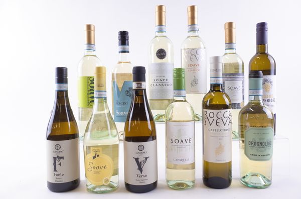 TWELVE BOTTLES ITALIAN WHITE WINE