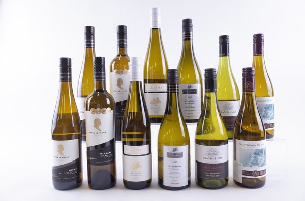 TWELVE BOTTLES AUSTRALIAN WHITE WINE