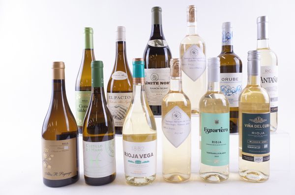 TWELVE BOTTLES SPANISH WHITE WINE