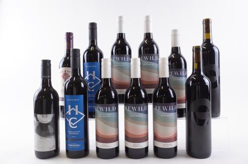 TWELVE BOTTLES AUSTRALIAN RED WINE