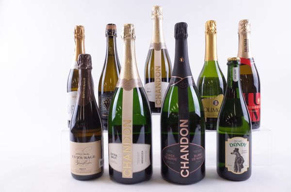 NINE BOTTLES SPARKLING WINE