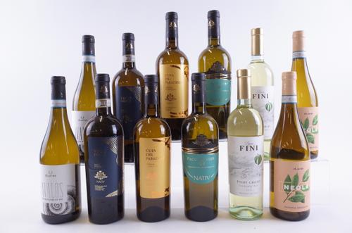 TWELVE BOTTLES ITALIAN WHITE WINE