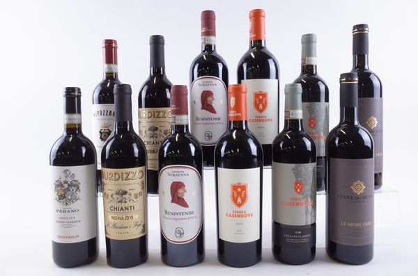 TWELVE BOTTLES ITALIAN RED WINE