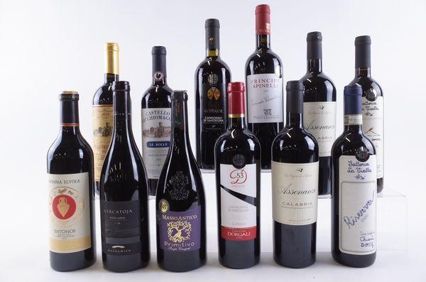 TWELVE BOTTLES ITALIAN RED WINE