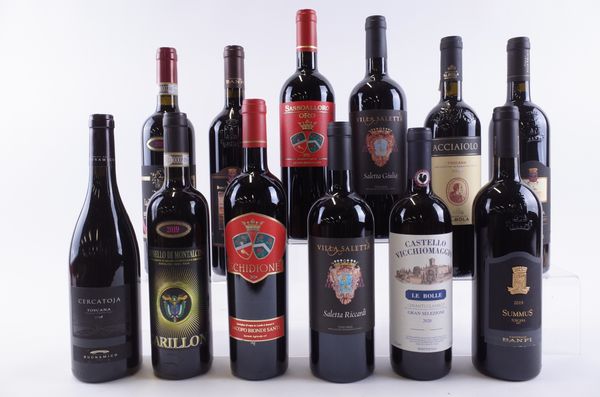 TWELVE BOTTLES ITALIAN RED WINE