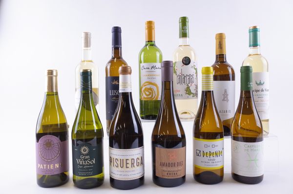 TWELVE BOTTLES SPANISH WHITE WINE