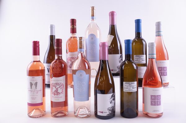 TWELVE BOTTLES ROSÉ WINE