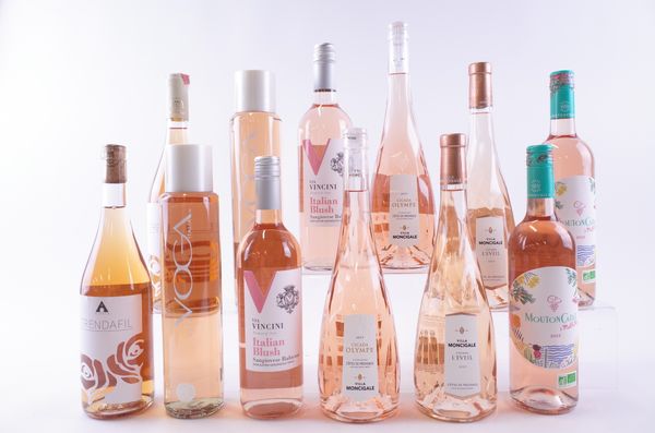 TWELVE BOTTLES ROSÉ WINE