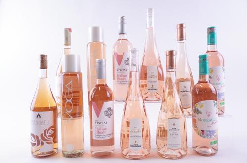 TWELVE BOTTLES ROSÉ WINE