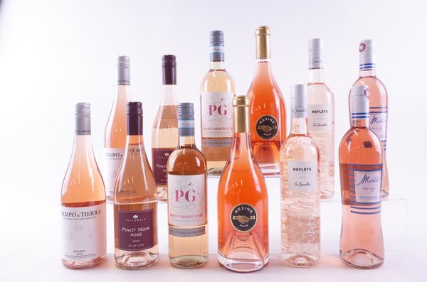 TWELVE BOTTLES ROSÉ WINE