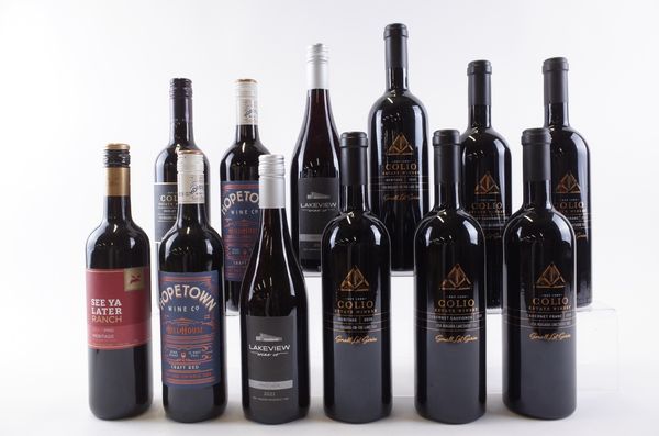 TWELVE BOTTLES CANADIAN RED WINE