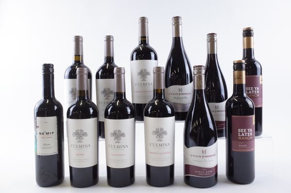 TWELVE BOTTLES CANADIAN RED WINE