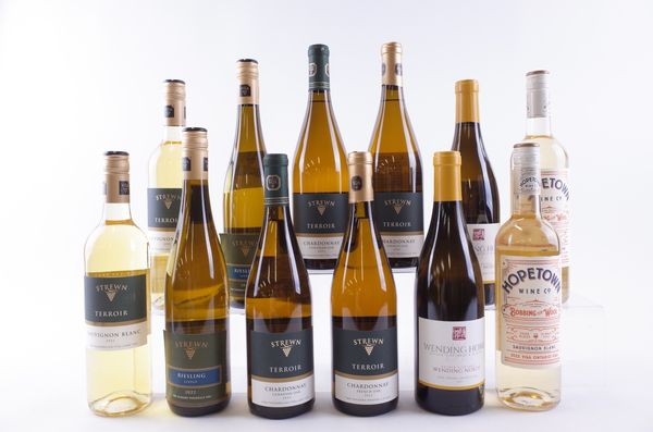 TWELVE BOTTLES CANADIAN WHITE WINE