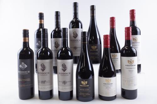 TWELVE BOTTLES AUSTRALIAN RED WINE