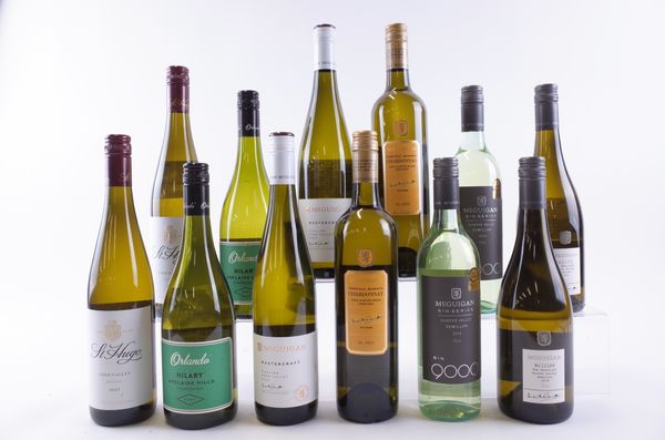 TWELVE BOTTLES AUSTRALIAN WHITE WINE