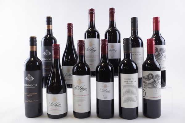 TWELVE BOTTLES AUSTRALIAN RED WINE