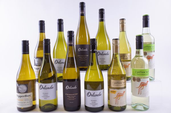 TWELVE BOTTLES AUSTRALIAN WHITE WINE