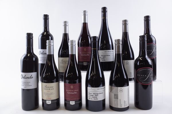 TWELVE BOTTLES AUSTRALIAN RED WINE