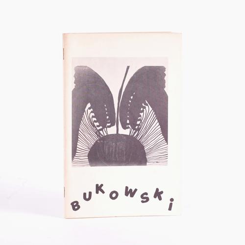 BUKOWSKI, Charles (1920-94). Confessions of a Man Insane Enough to Live with Beasts, Bensenville, Illinois, Mimeo Press, 1965, 8vo, mimeographed text, original pictorial wrappers. FIRST EDITION. ONE OF "NO MORE THAN" 500 COPIES. RARE.