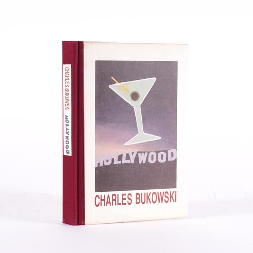 BUKOWSKI, Charles (1920-94). Hollywood. A Novel, Santa Rosa, Black Sparrow Press, 1989, 8vo, original boards. A FINE COPY OF THE FIRST EDITION. NUMBER 398 OF 500 COPIES NUMBERED AND SIGNED BY THE AUTHOR WITH A SMALL ORIGINAL SELF-PORTRAIT. Krumhansl 112c.