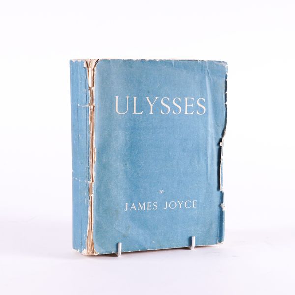 JOYCE, James (1882-1941). Ulysses, Paris, "Published for the Egoist Press, London, by John Rodker, Paris," 1922, 4to, original blue wrappers. FIRST EDITION, second printing [see note]. NO. 1,125 OF 2,000 COPIES "ON HANDMADE PAPER." Slocum & Cahoon A18.