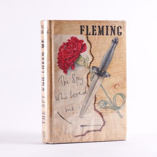 FLEMING, Ian (1908-64). The Spy Who Loved Me, London, 1962, 8vo, original cloth, dust-jacket. FIRST EDITION, THE RARE FIRST IMPRESSION with the "quad mark" between the "e" and "m" of Fleming on the title page.