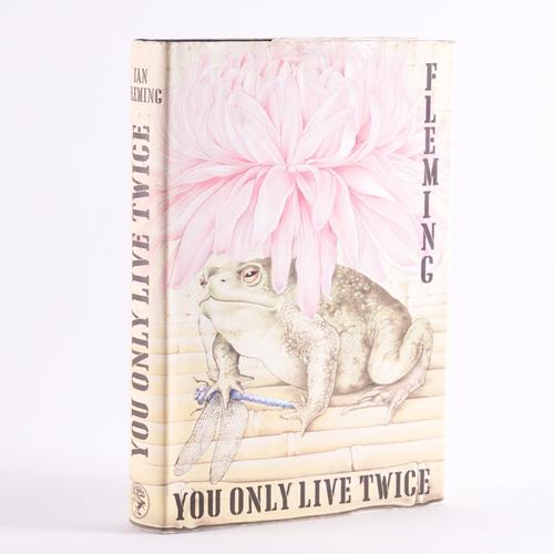FLEMING, Ian (1908-64). You Only Live Twice, London, 1964, 8vo, original black cloth with Chinese characters stamped in gilt on the cover, dust-jacket by Richard Chopping with price unclipped. FIRST EDITION, FIRST ISSUE. Gilbert A12.