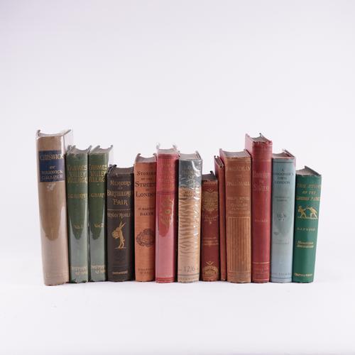 LONDON, GENERAL - Warwick DRAPER (1873-1926). Chiswick, London, 1923, small folio, plates, original buckram-backed paper boards. FIRST EDITION. With 23 works of related interest in 24 volumes, bound in cloth or buckram. (25)