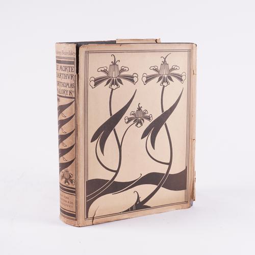 MALORY, Thomas (1416-71) & Aubrey BEARDSLEY (1872-98, illustrator). The Birth, Life and Acts of King Arthur, New York, 1927, 4to, illustrations, buckram, DUST-JACKET, third edition, ONE OF 1,600 COPIES. With 3 works in 4 vols., and another jacket. (6)